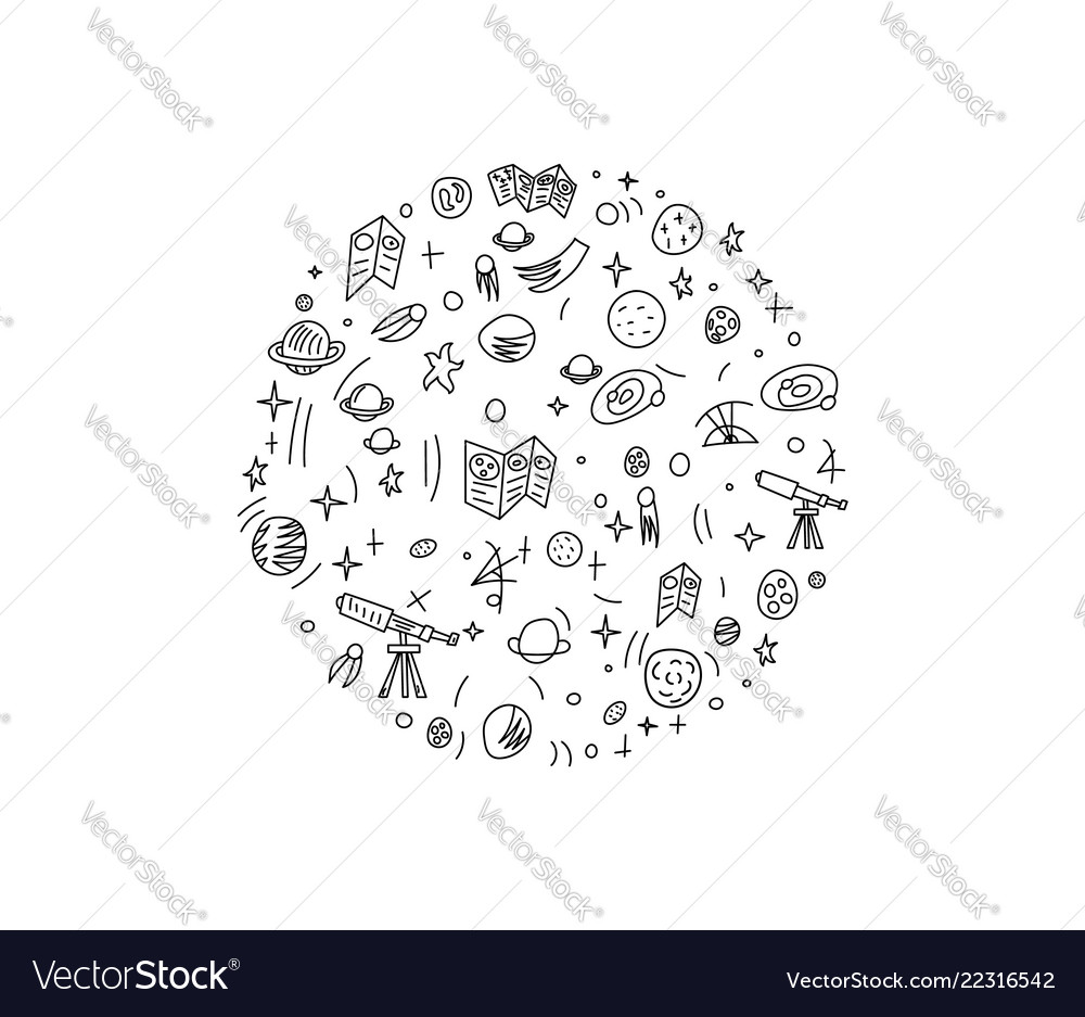 Design of astronomers and space objects