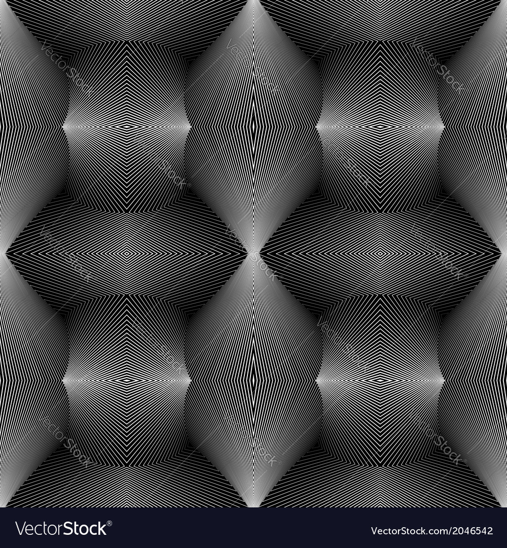 Design seamless monochrome convex pattern