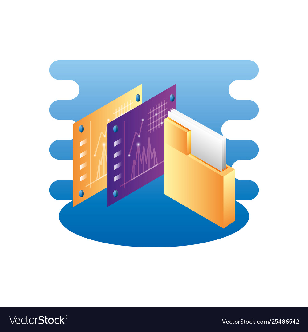 Folder documents data with statistics webpages