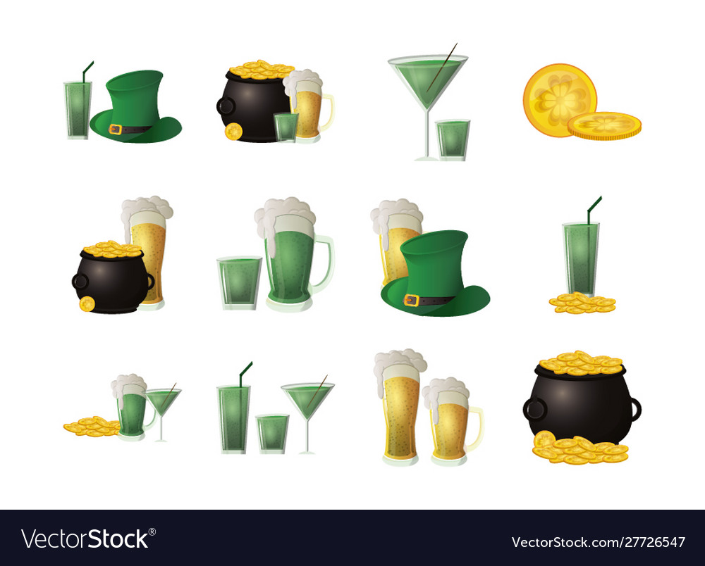 Buncle saint patricks day celebration icons