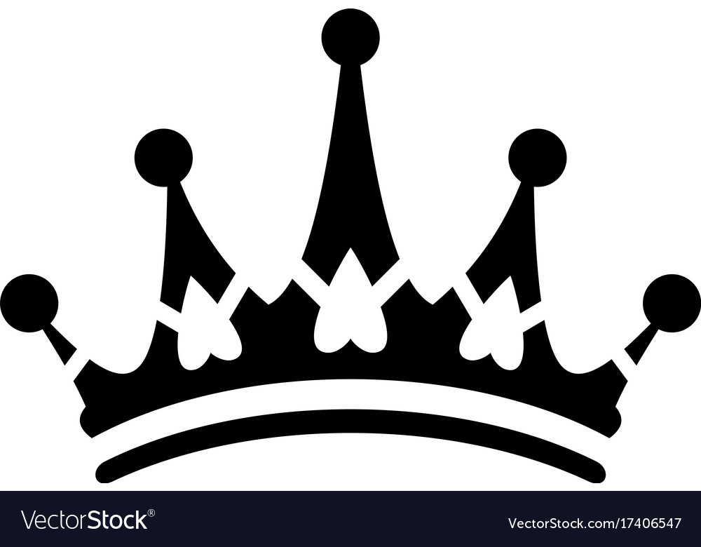 Download Crown sign icon logo Royalty Free Vector Image