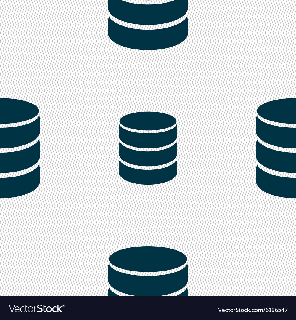 Hard disk and database sign icon flash drive stick