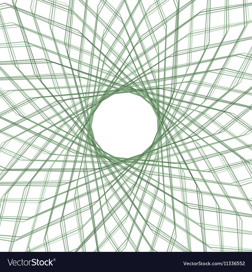 Abstract spirograph element