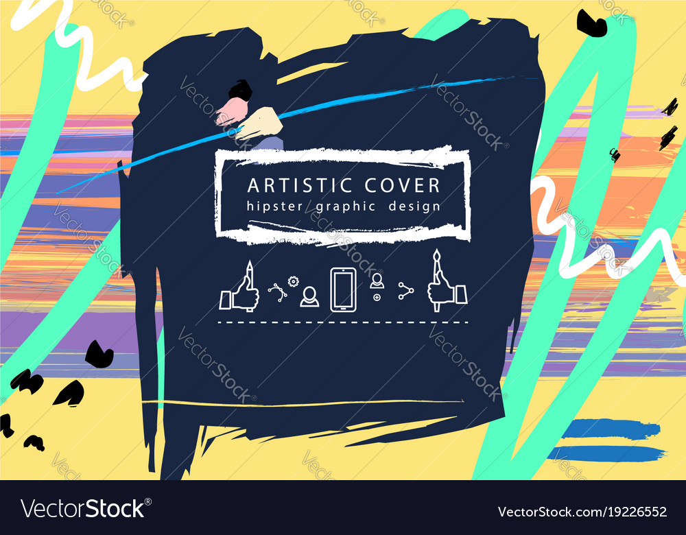 Creative universal floral artistic cover