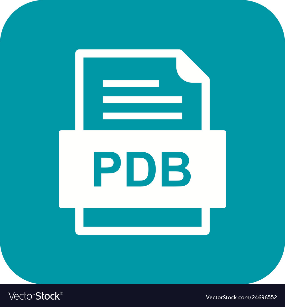 Pdb file document icon