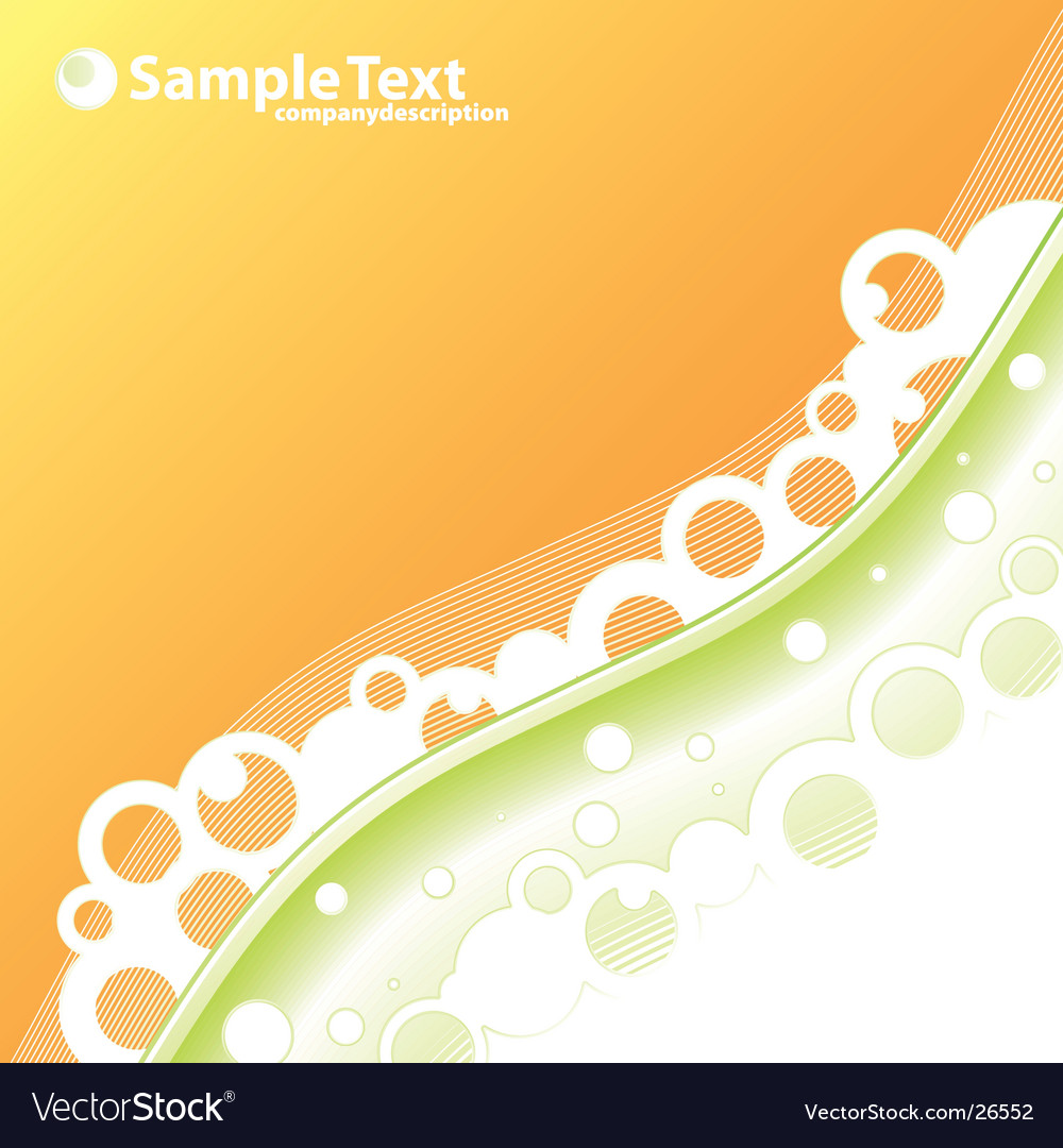 Retro Bubble Corner Pattern
