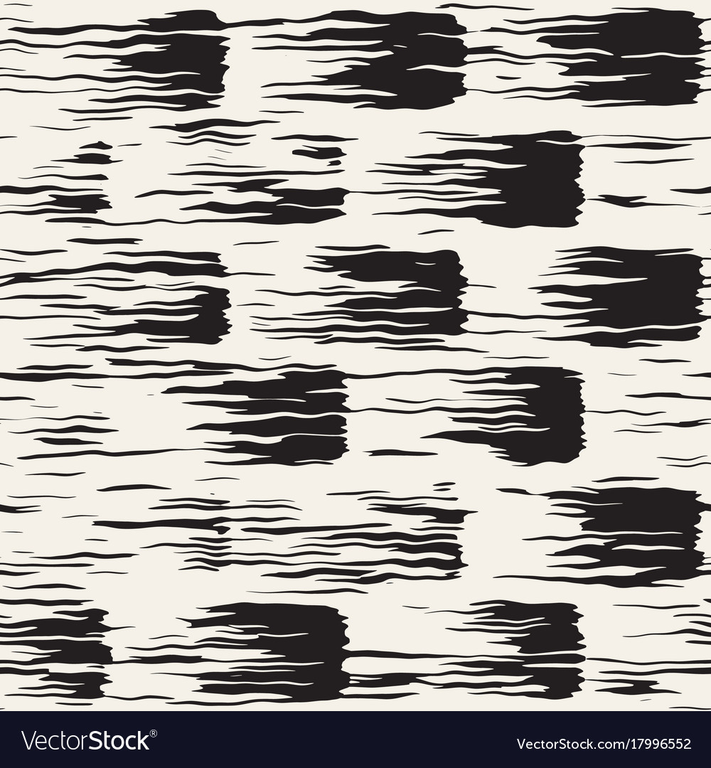 Seamless pattern with brush stripes