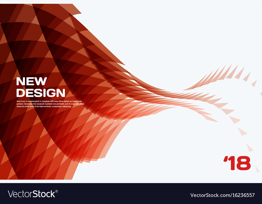 Abstract design background with triangles