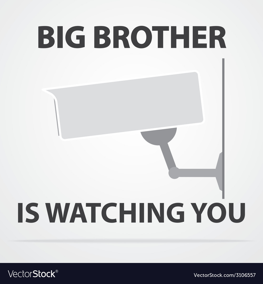 Big brother Royalty Free Vector Image - VectorStock