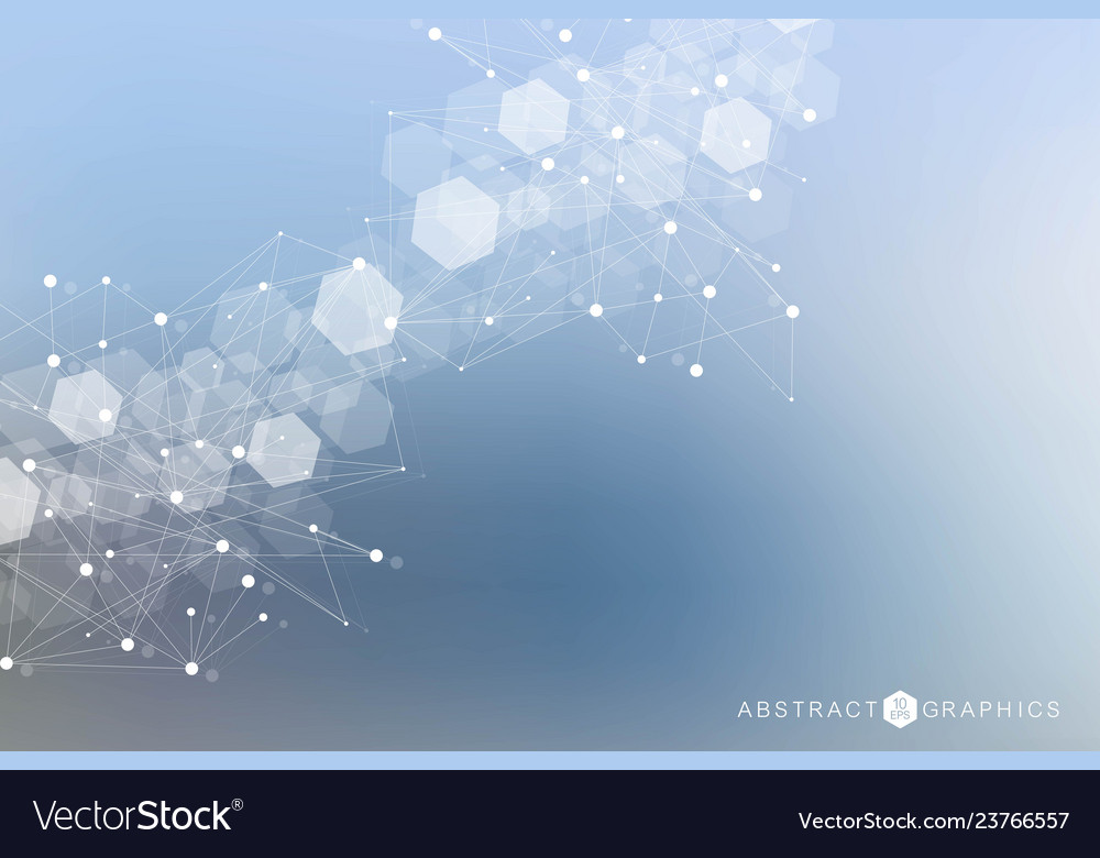 Connected Network Pattern - Tech & Science