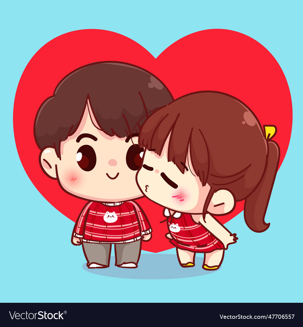 Premium Vector  Cute couple happy love together boyfriend and