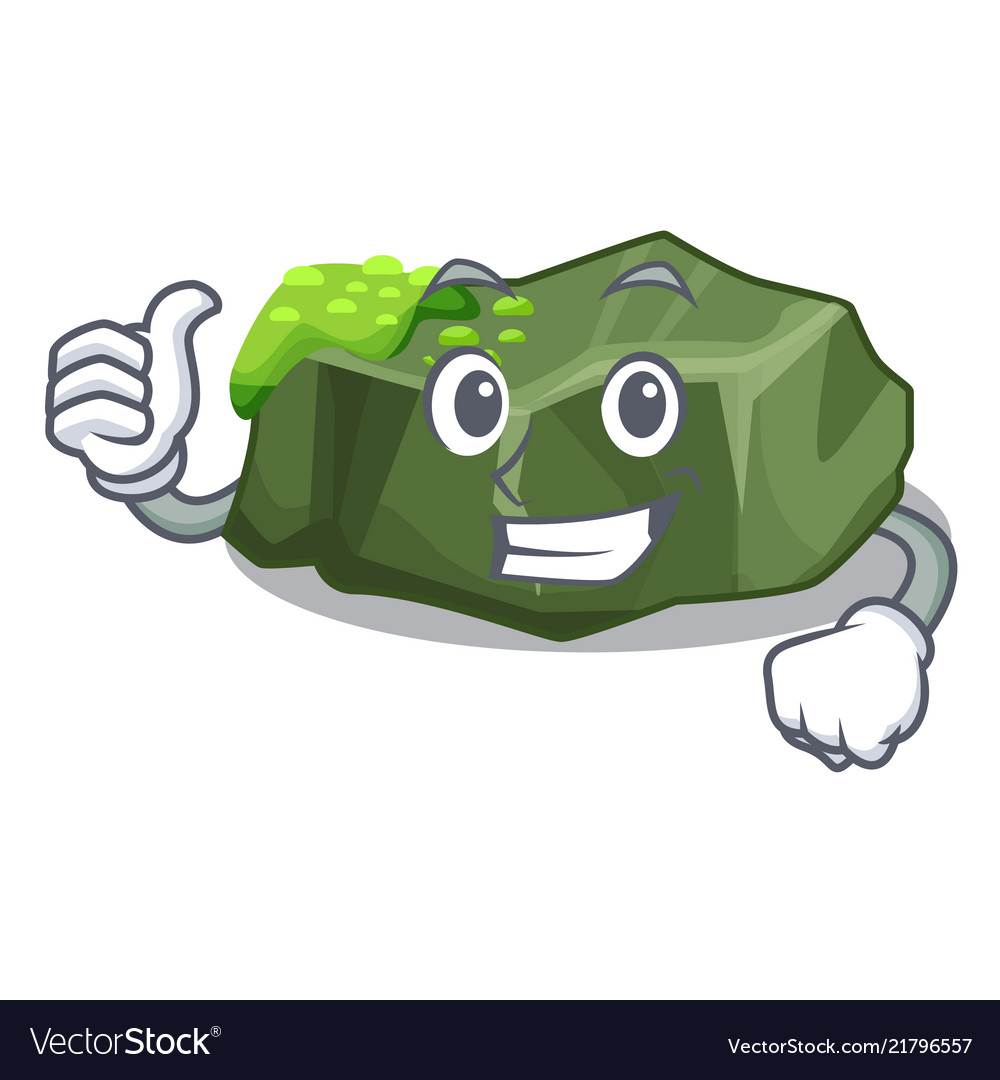 Moss und Rock mit Thumbs Up