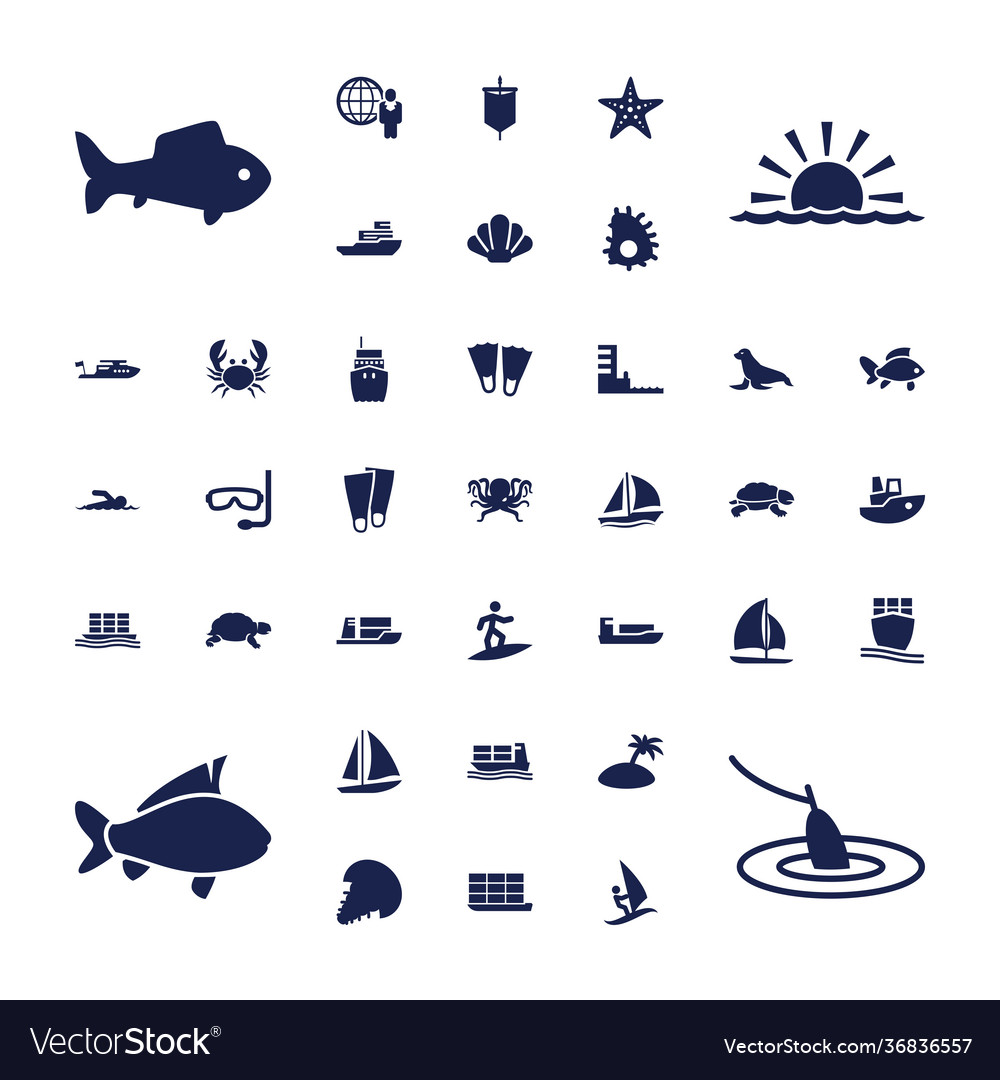 Ocean icons