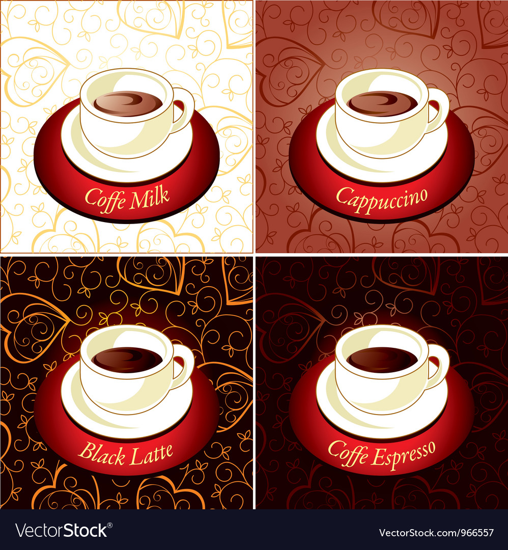 Set of coffee