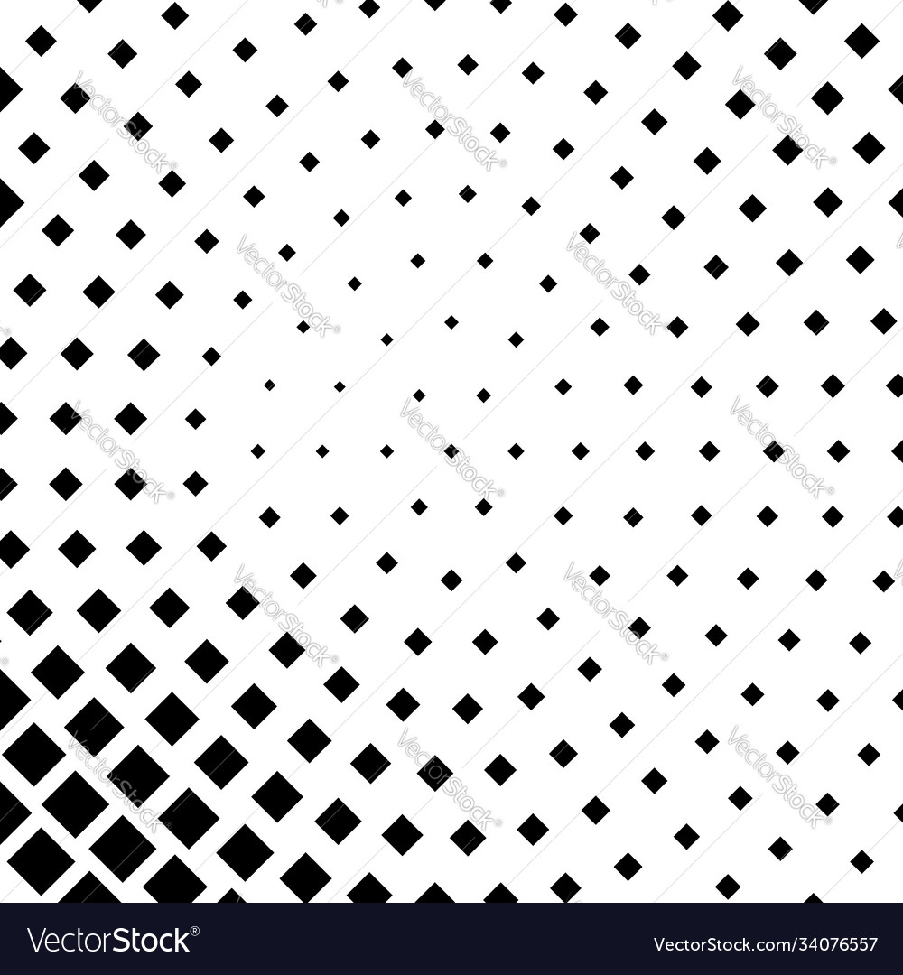 Squares halftone geometric background pattern Vector Image Squares halftone geometric background pattern