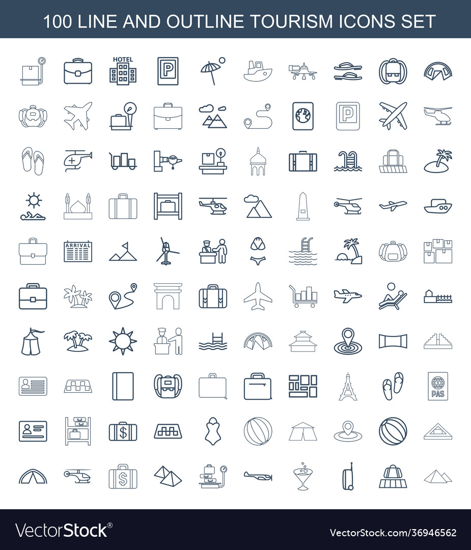 100 tourism icons