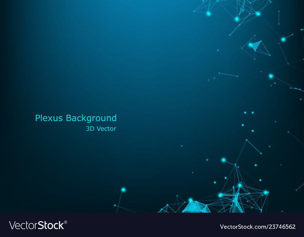 Big data visualization background modern Vector Image Big data visualization background modern