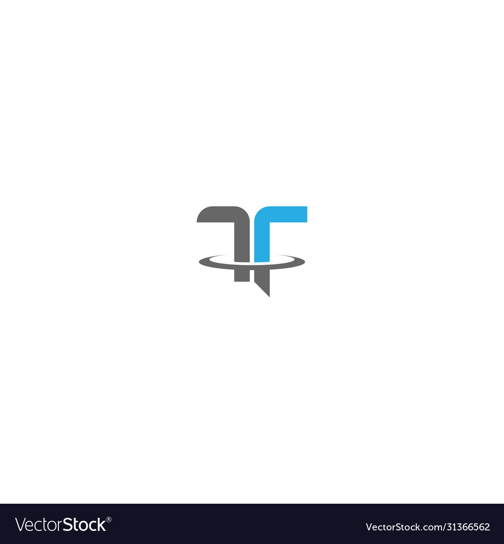 Letter t logo icon concept Royalty Free Vector Image