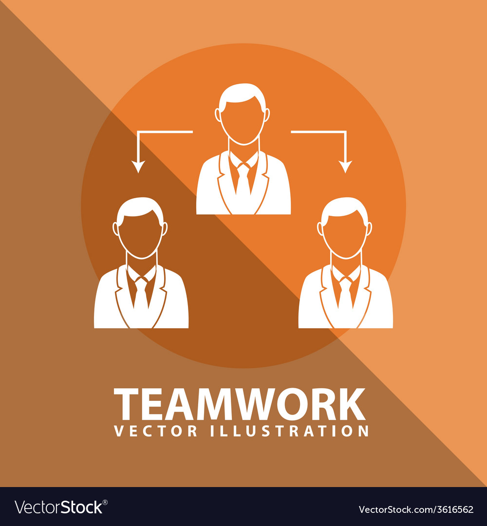 Team work Royalty Free Vector Image - VectorStock