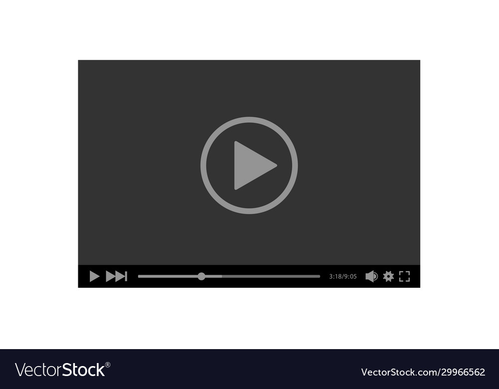 Video player for web