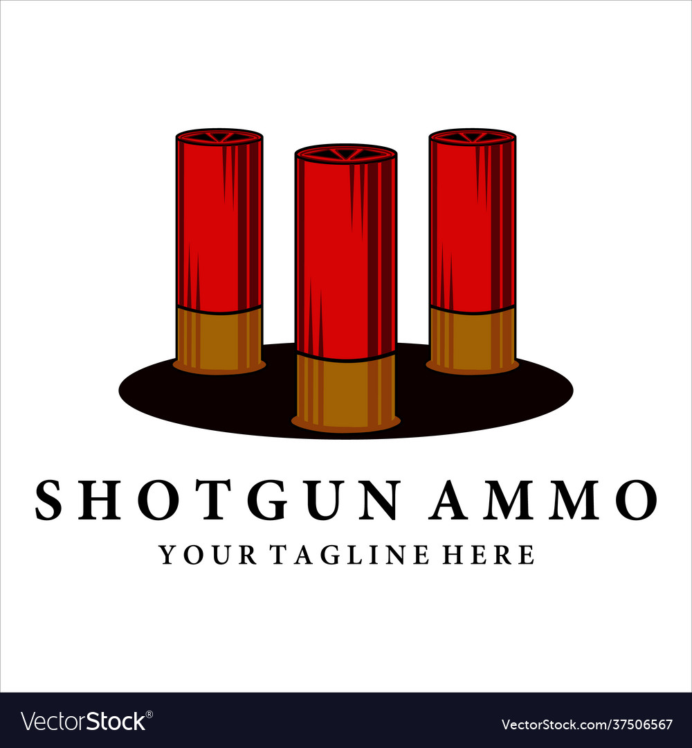 Ammo Shogun Logo Vintage Template Design