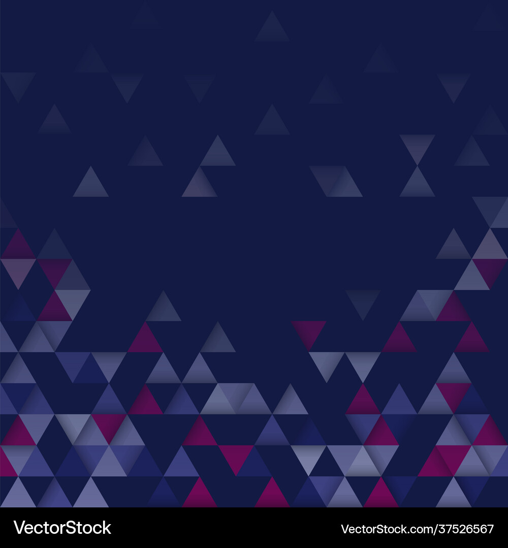 Colorful geometric triangle pattern Royalty Free Vector