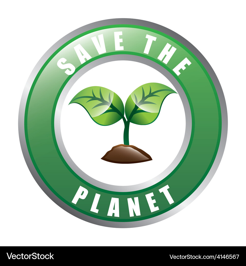 Ecology concept Royalty Free Vector Image - VectorStock