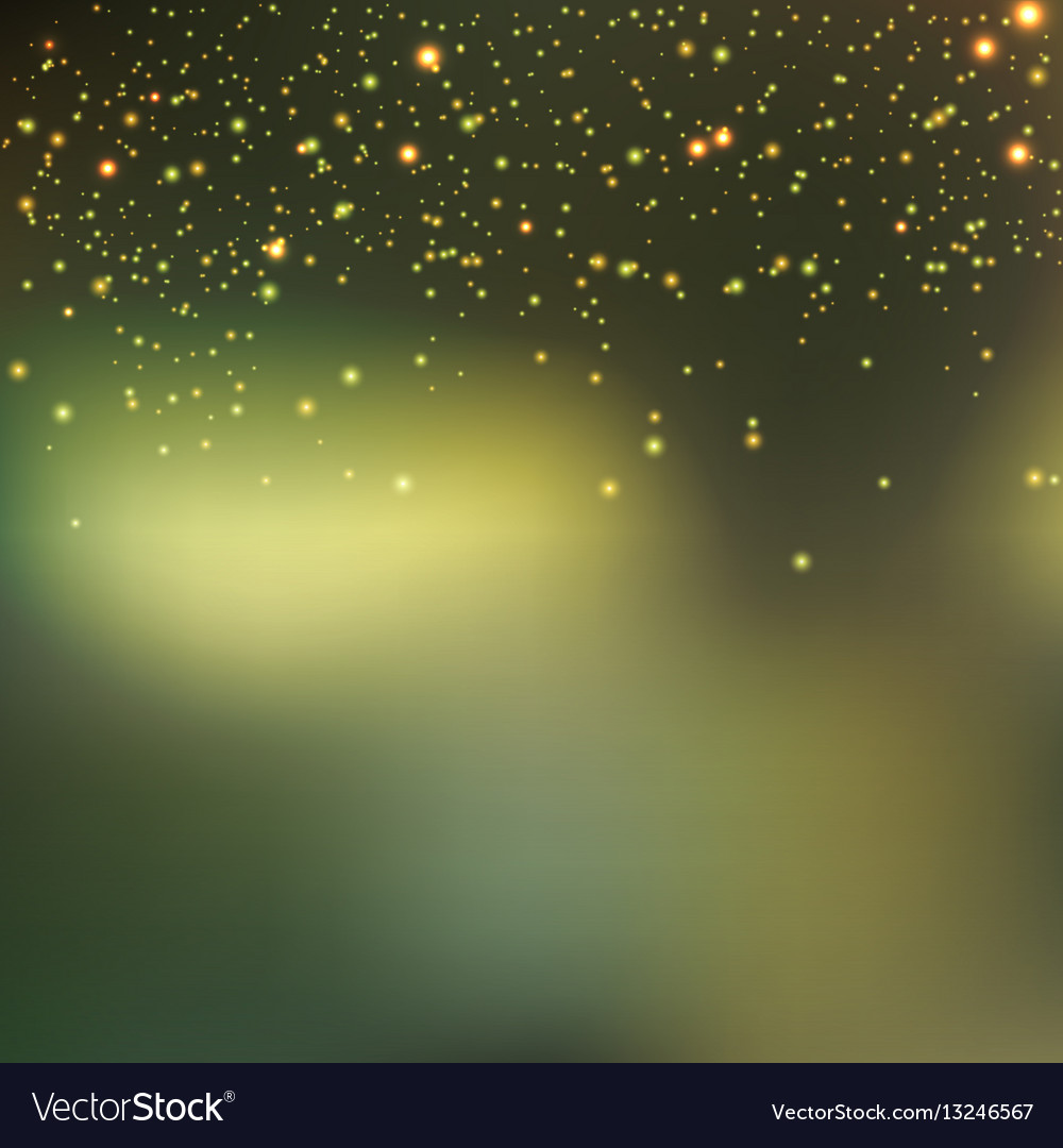 Golden Bokeh Background