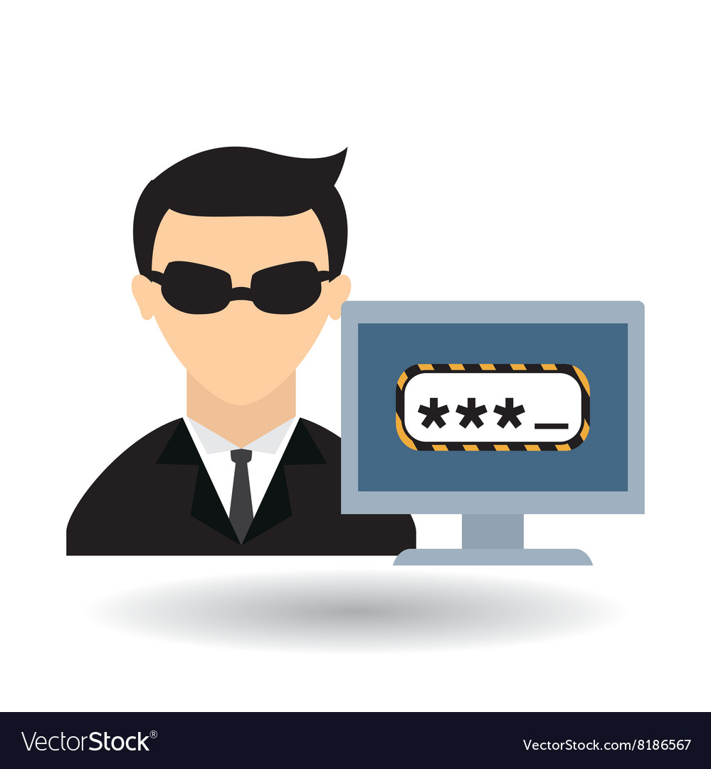 Hacker icon design