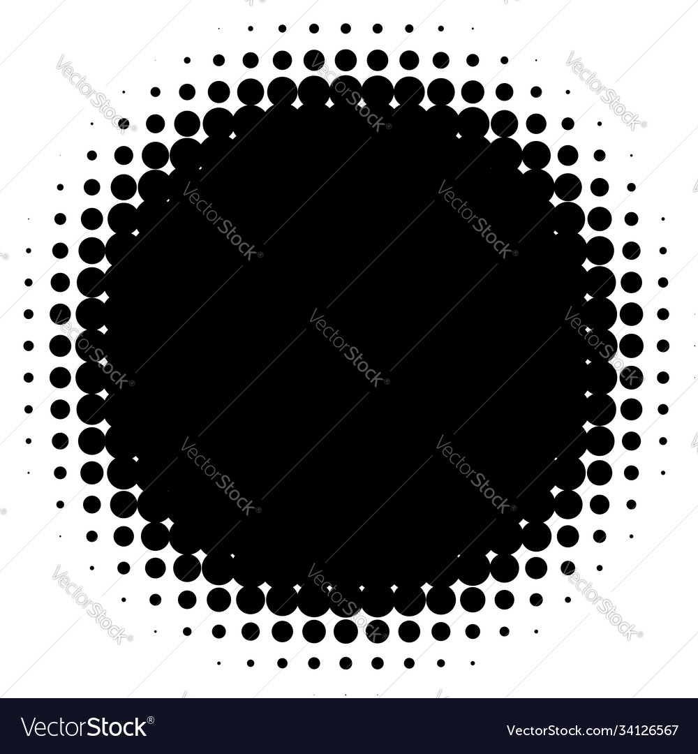 Halftone pattern texture circles dots screentone Vector Image Halftone pattern texture circles dots screentone