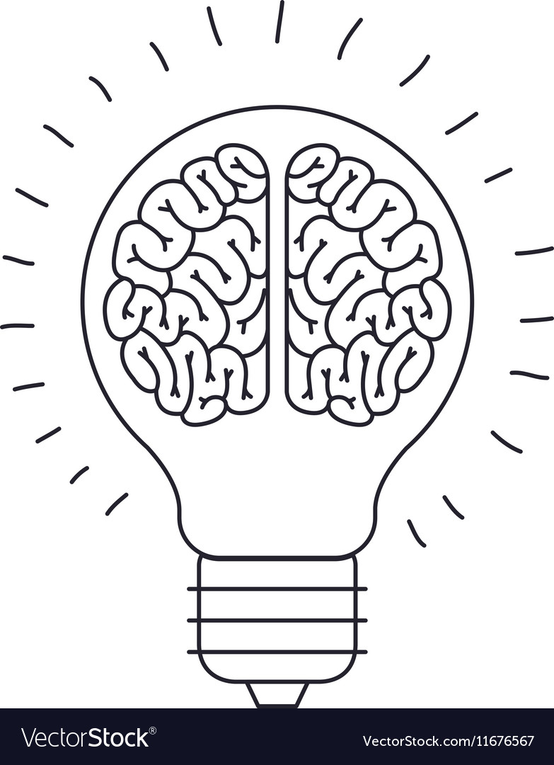 Isolated big idea draw design