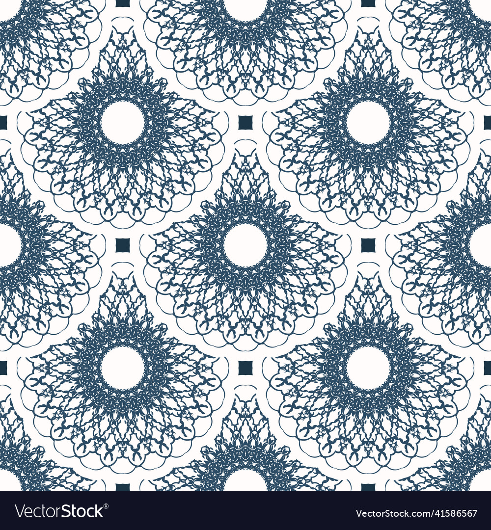 Nahtloses Muster mit Retro Muster Hintergrund