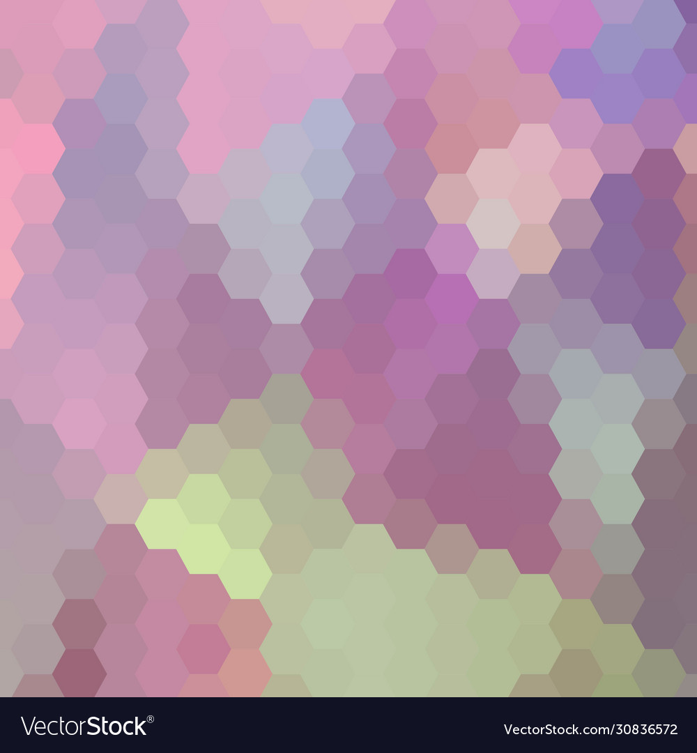 Abstract background with hexagons color