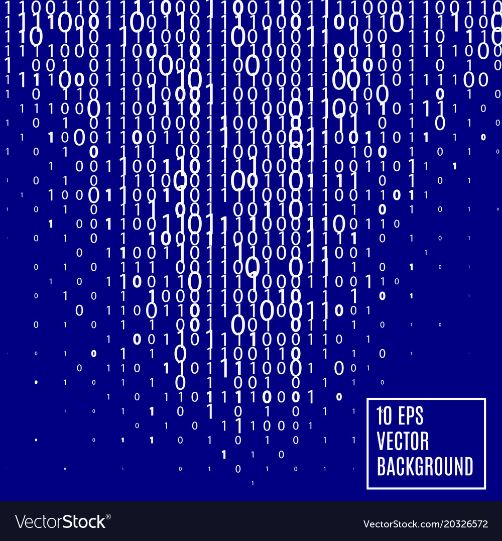 Abstrakte binäre Code Hintergrund