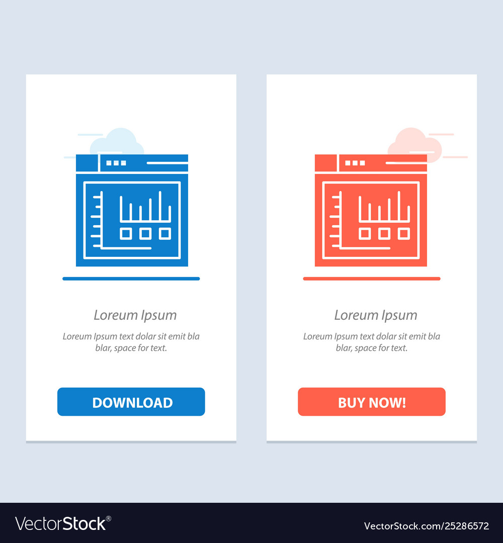 Browser internet web static blue and red download