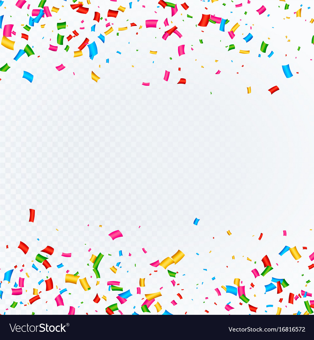 Confetti Celebration Background