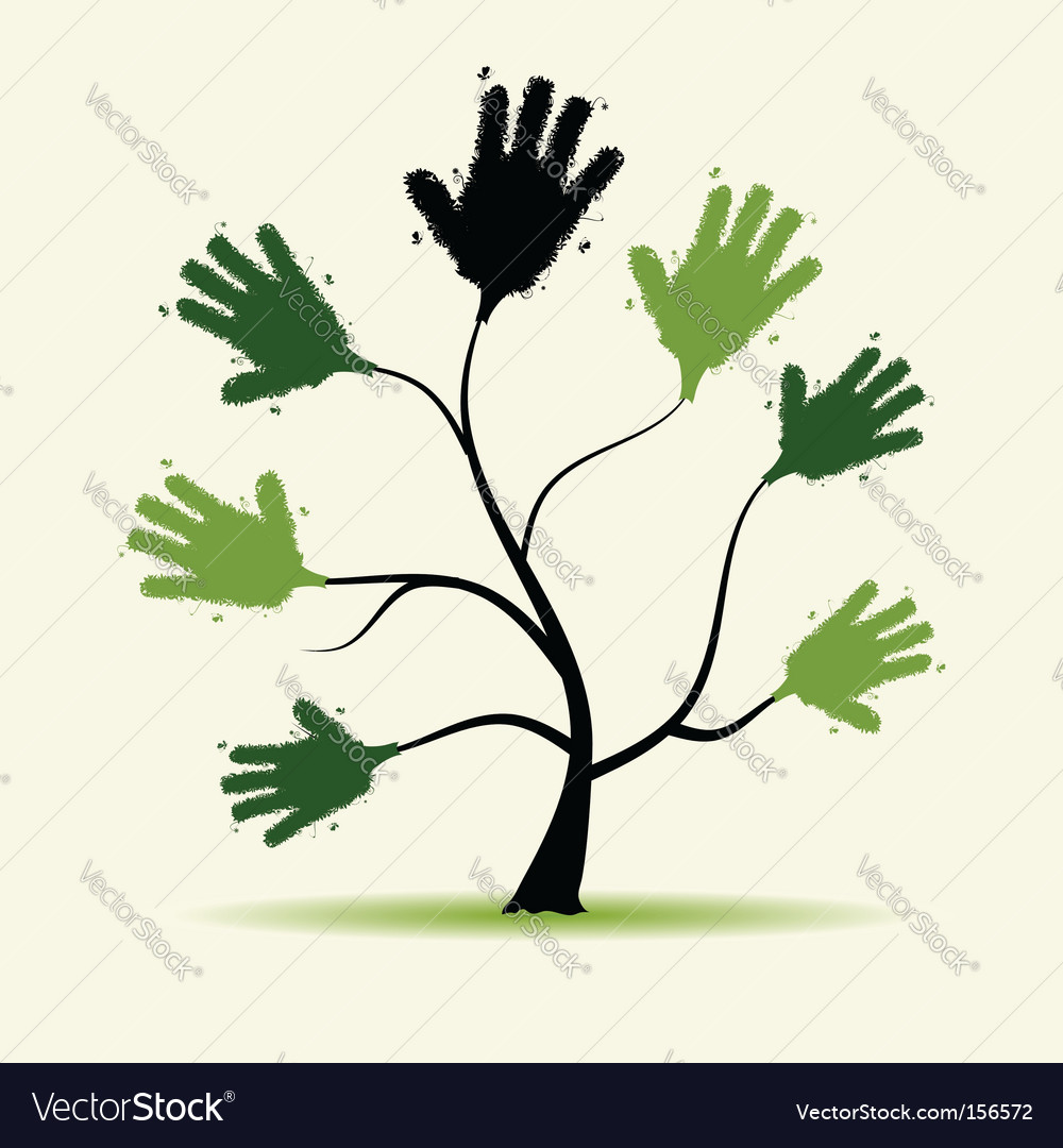 Hands tree