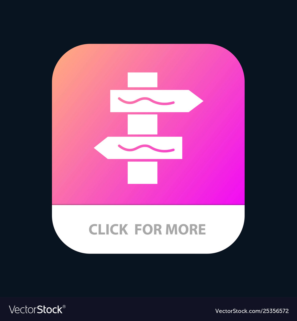 Index navigation road mobile app button android