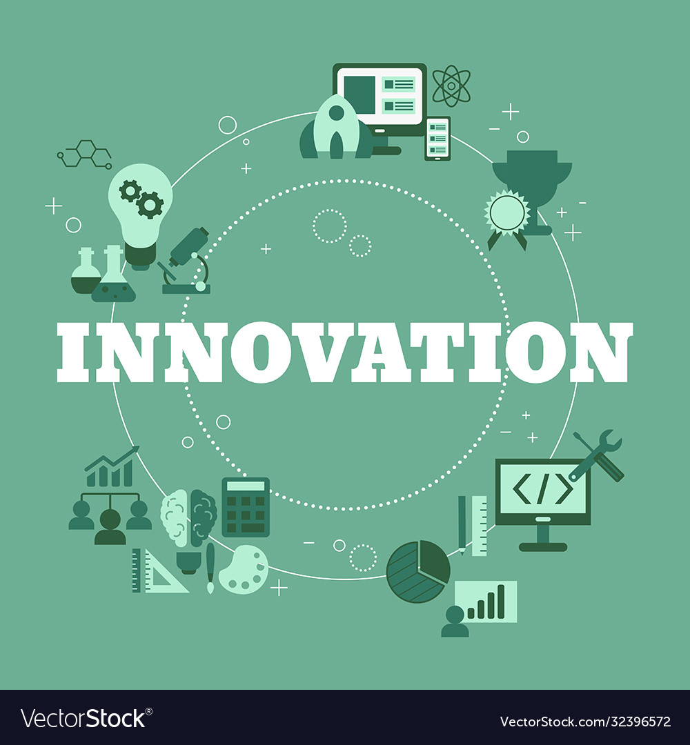 Innovation concept concept Royalty Free Vector Image