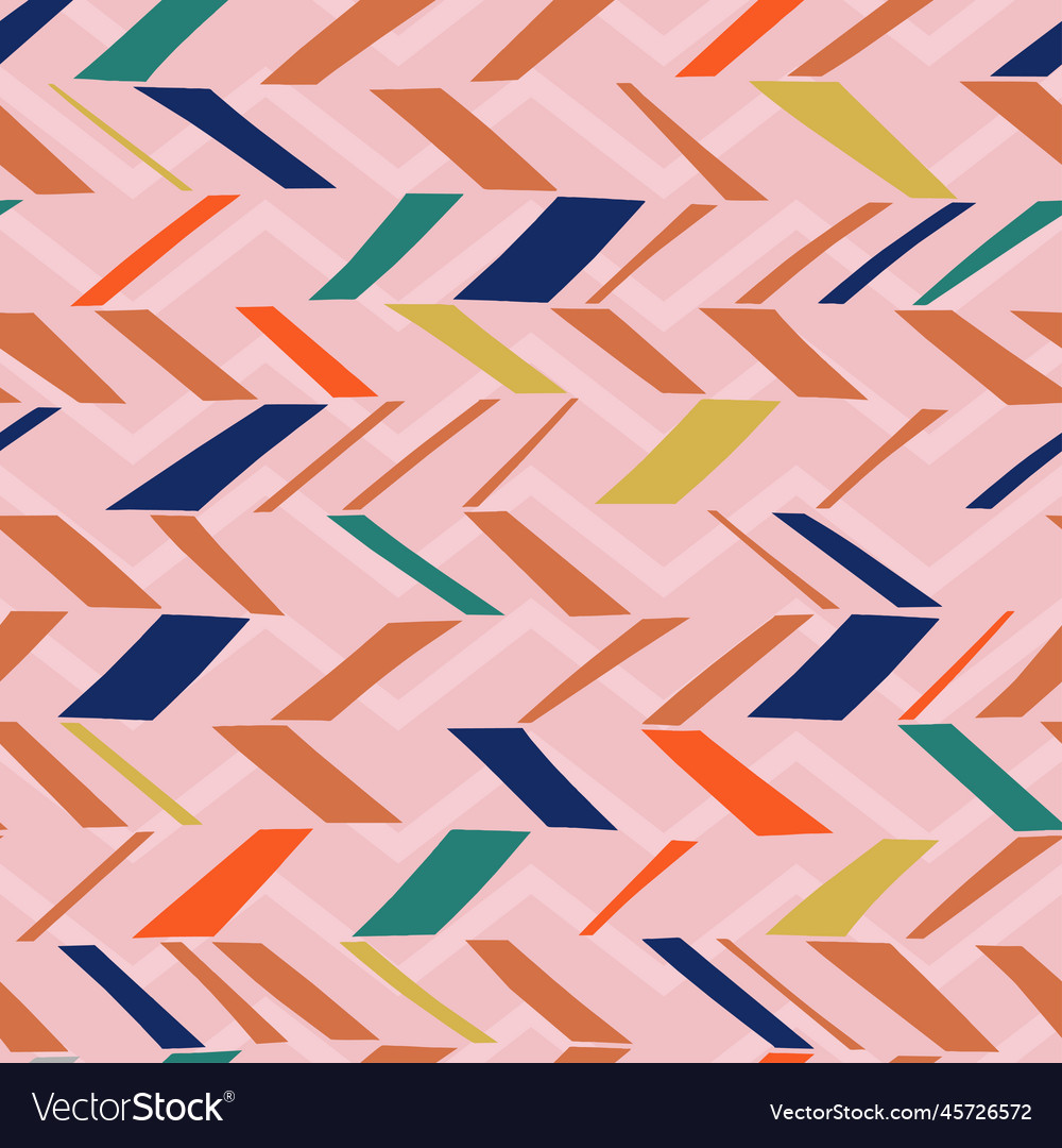 Pastellmuster mit chevron geometrischen Hintergrund vector image Pastellmuster mit chevron geometrischen Hintergrund