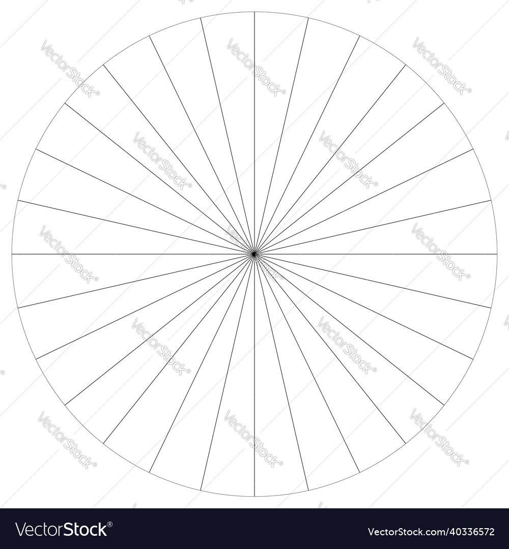 Pie chart graph circular circle diagram from