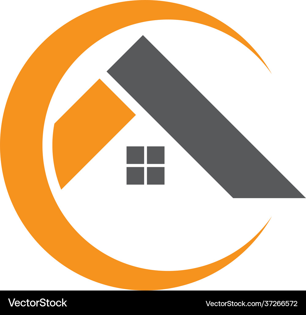 Property logo template Royalty Free Vector Image