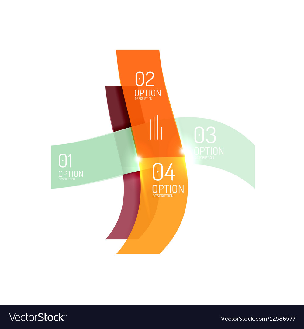 Geometric infographic template