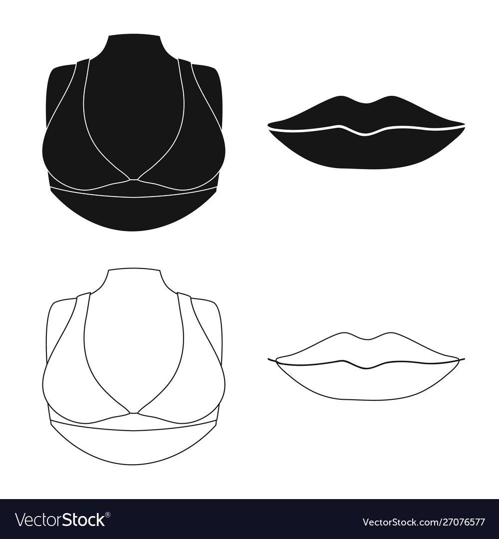 Isolated object body and part sign collection