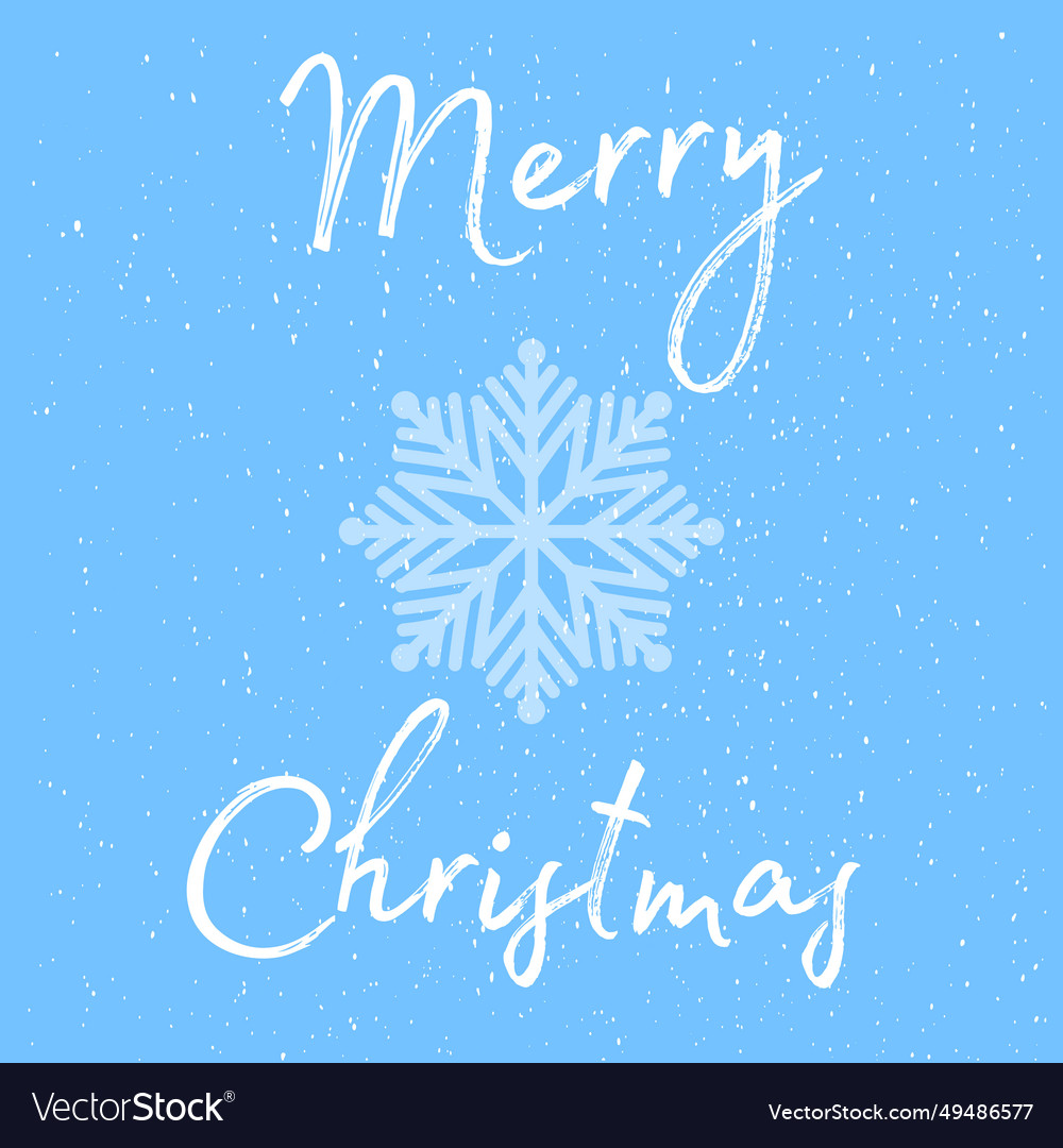 Merry christmas and happy new year greeting card vector image Merry christmas and happy new year greeting card