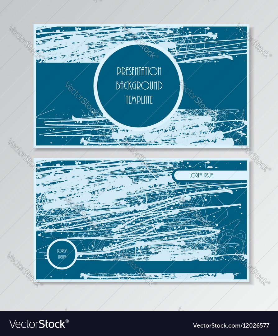 Presentation slide background template