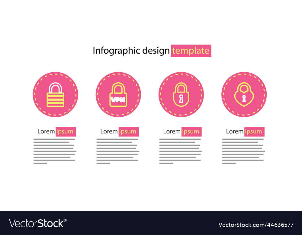 Set line lock castle in the shape of heart vpn