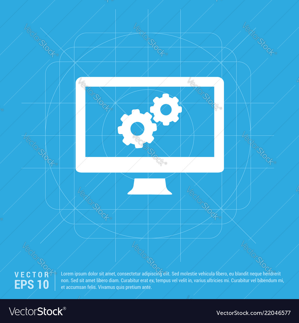 Setting icon vector image Setting icon