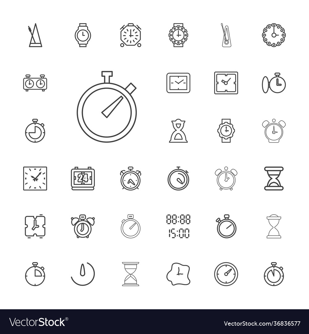 Timer icons