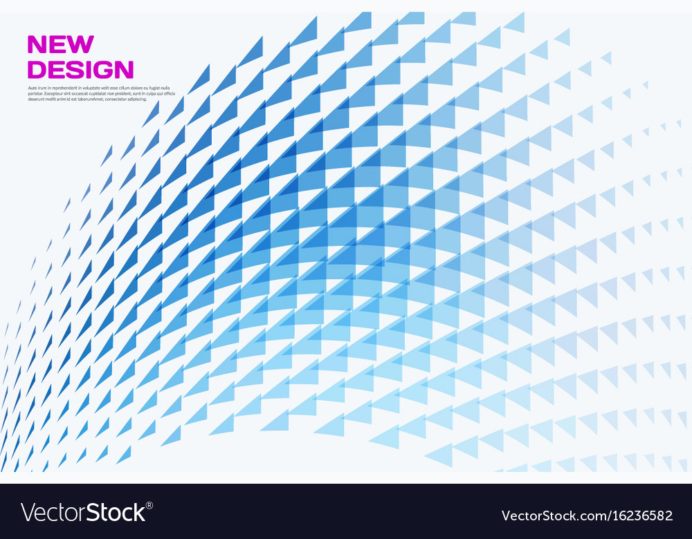 Abstract design background with triangles